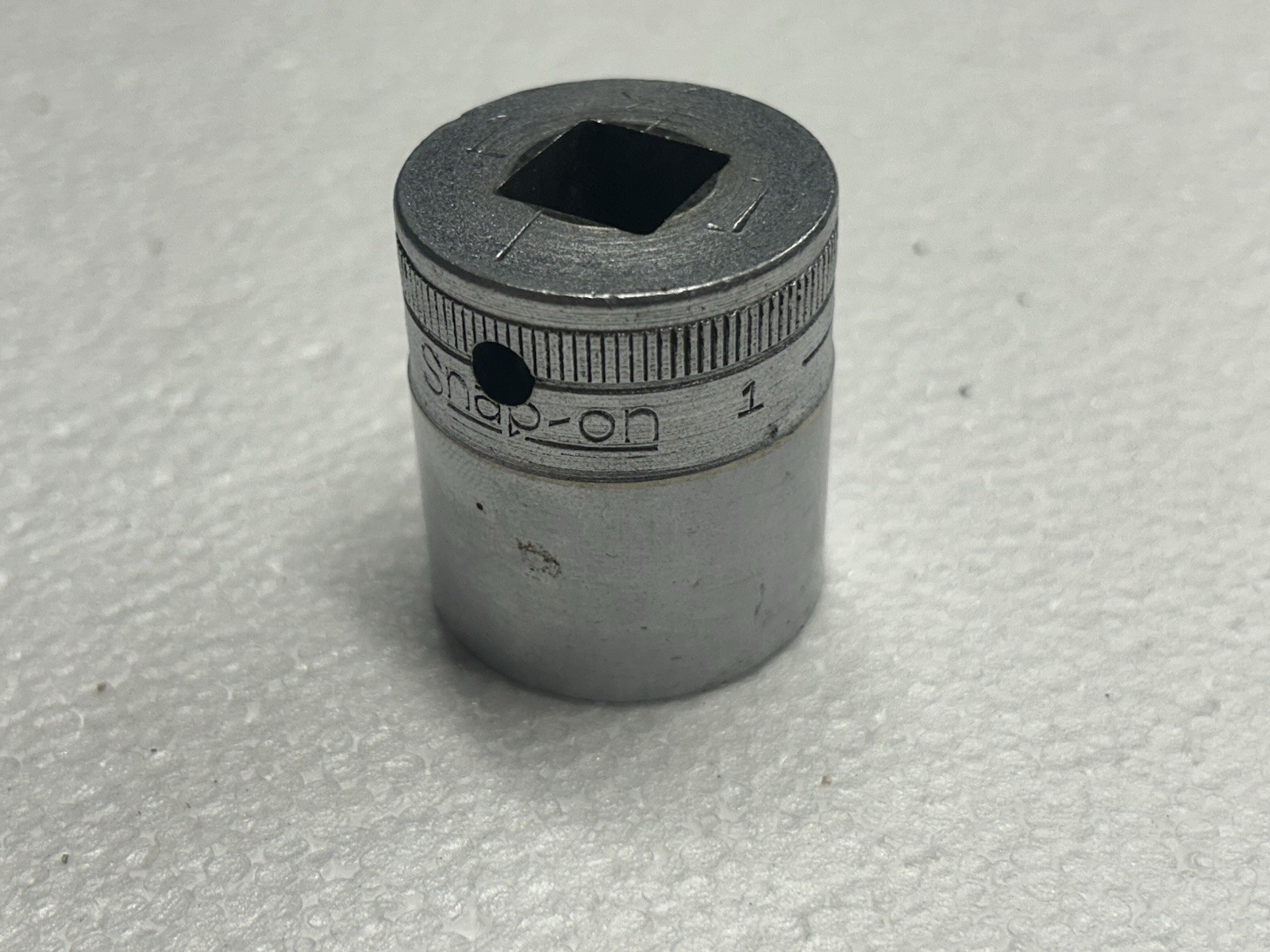SNAP-ON 1” SW-320 1/2” Drive Socket 12 Point Chrome Shallow