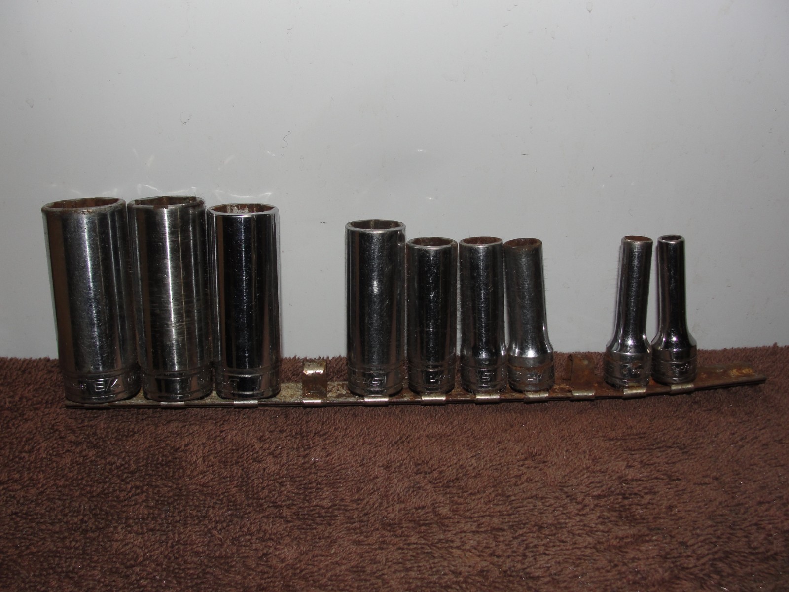 Snap-On 3/8 Drive 6 Point Deep Sockets 1/4 5/16 3/8 7/16 1/2 5/8 3/4 13/16 7/8