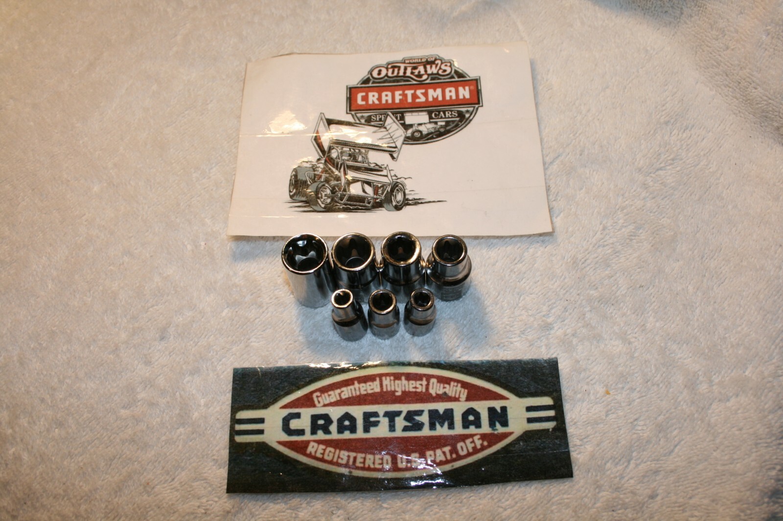 NEW Craftsman 7pc. 3/8″ & 1/4″ Drive External Torx Laser Etched Socket Tool Set