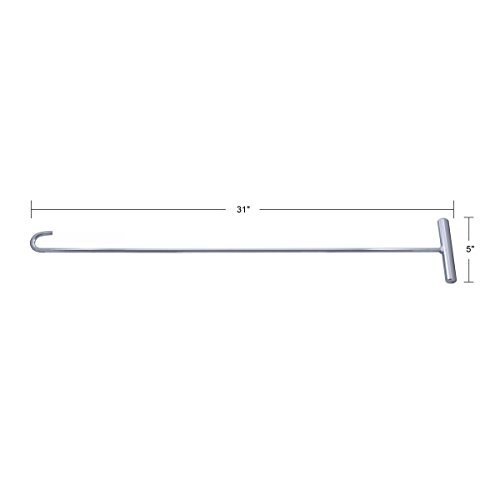 United Pacific 90010 31” 5th Wheel Pin Puller w/5in Handle, J-Hook – 1 Unit