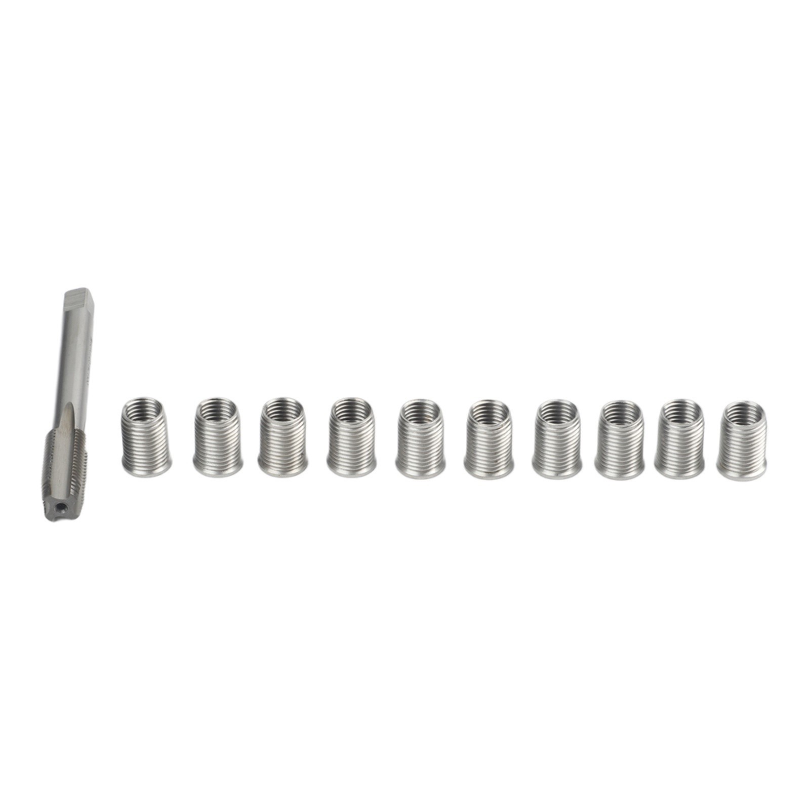 11pcs Thread Hole Repair Kit M10X1.25 Tap for Engine and Generator Spark Repair