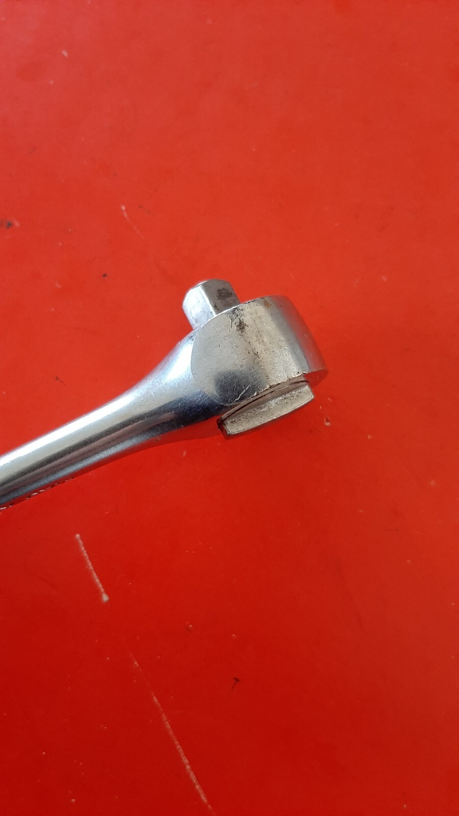 Vintage MAC TOOLS USA X8R Reversible Ratchet Wrench 3/8″ Drive Knurled Grip