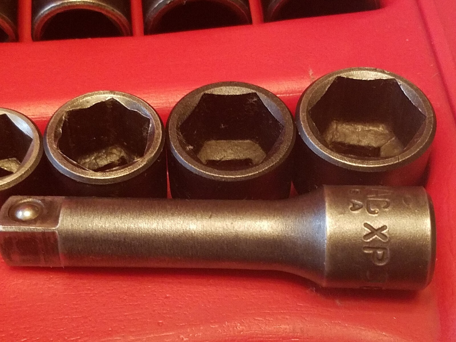 MAC TOOLS 3/8″ DRIVE SAE IMPACT SOCKET SET 6 PT 18 PC IN CARRYING CASE USA MADE