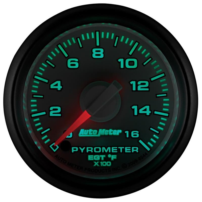 Autometer Factory Match 52.4mm Full Sweep Electronic 0-1600 Deg F EGT/Pyrometer