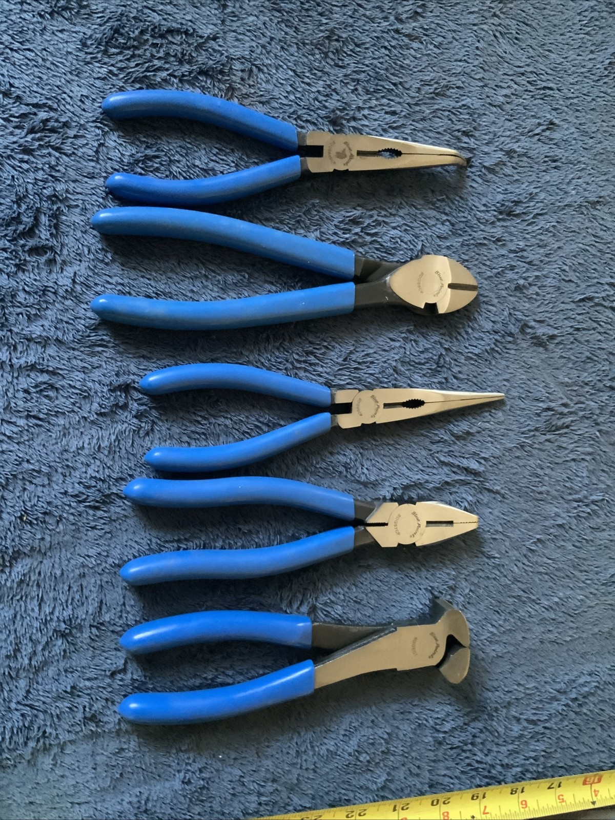 Blue Point 5pc Pliers….good Shape….