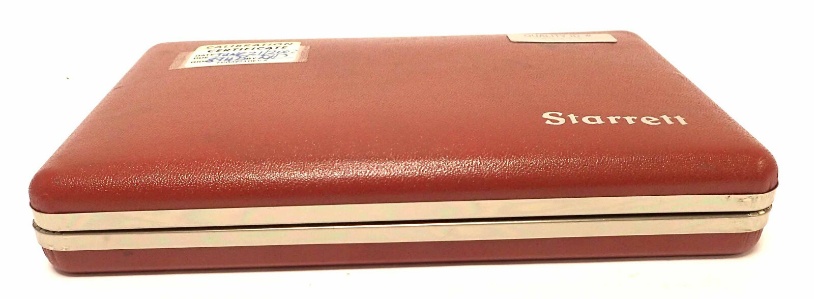 STARRETT 124A SOLID MEASURING RODS INSIDE MICROMETER SET, WITH STORAGE CASE!!