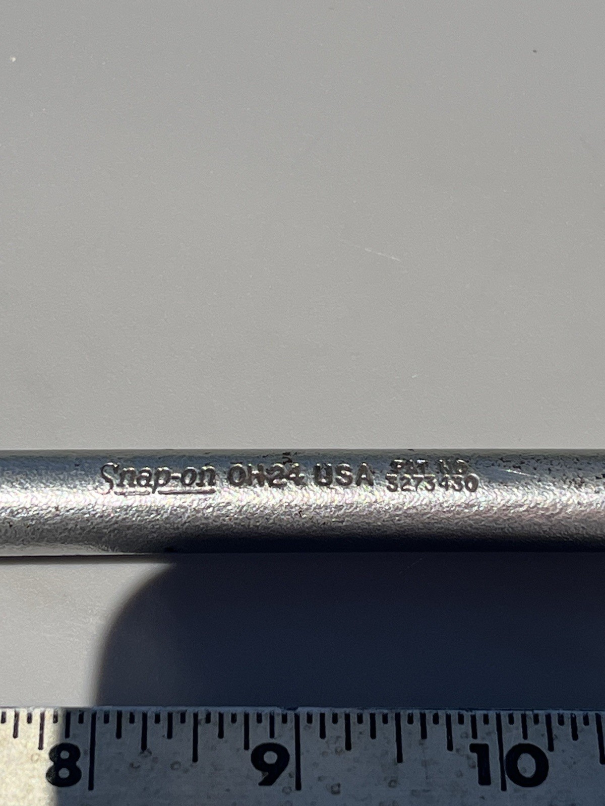 Snap-On 3/4″ 12pt Long Handle Chrome Flex Head Combination Wrench OH24