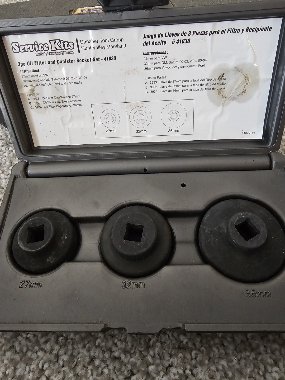41830 Napa Service Tool Set