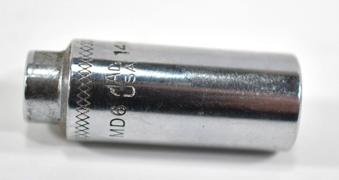 Mac Tools MD6 14MMR 14mm 1/4″ Drive 6-Point Deep Socket M158A
