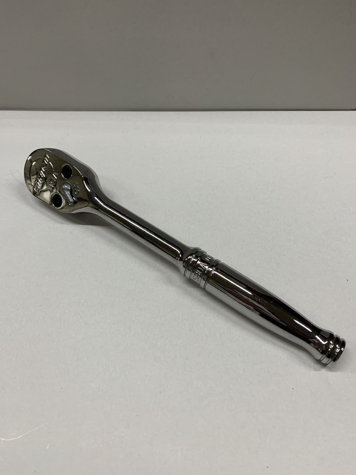 Snap On Tools USA S80A 1/2″ Drive 10.5” Long Standard Handle Chrome Ratchet NEW