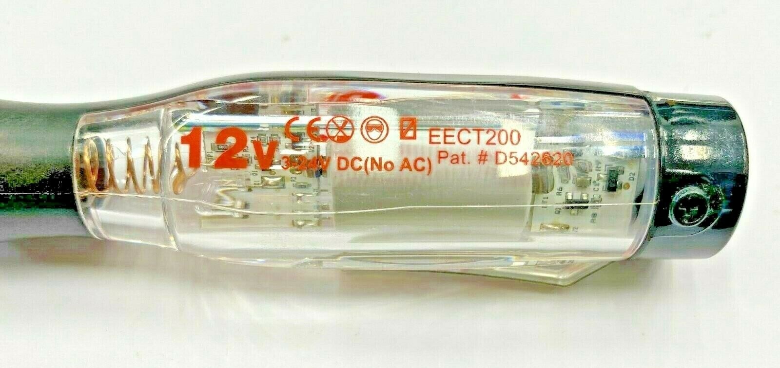 *NEW* SNAP-ON EECT200 CORDLESS Circuit Tester 3-24V DC CLEAR HANDLE NEW IN BOX!