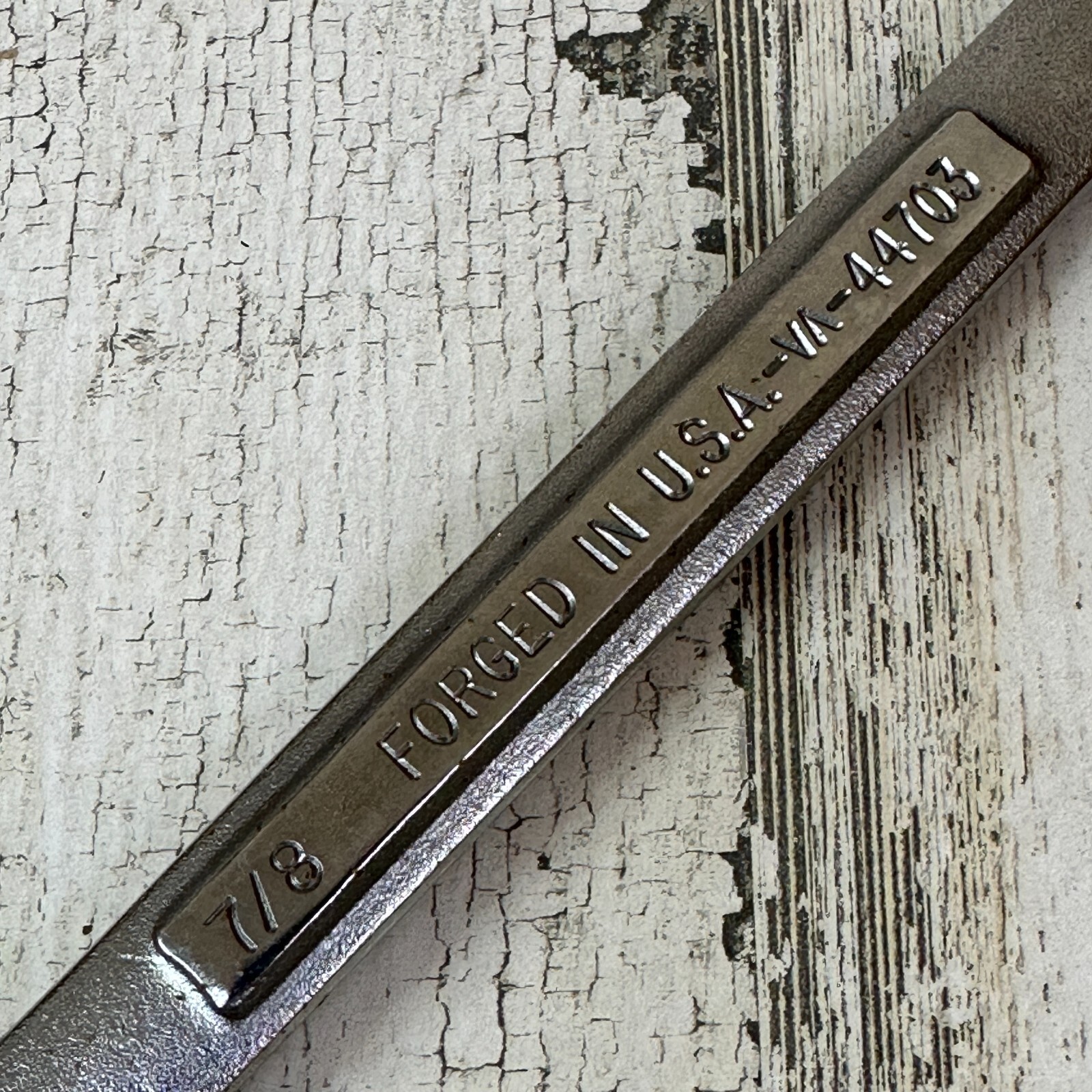 USA Made = CRAFTSMAN = 7/8″ Combination Wrench Standard SAE INCH 44703 12 PT