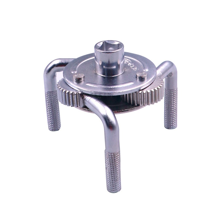 Chrome Vanadium Steel Round three Claw Machine Oil Filter Wrench Tool Car Auto