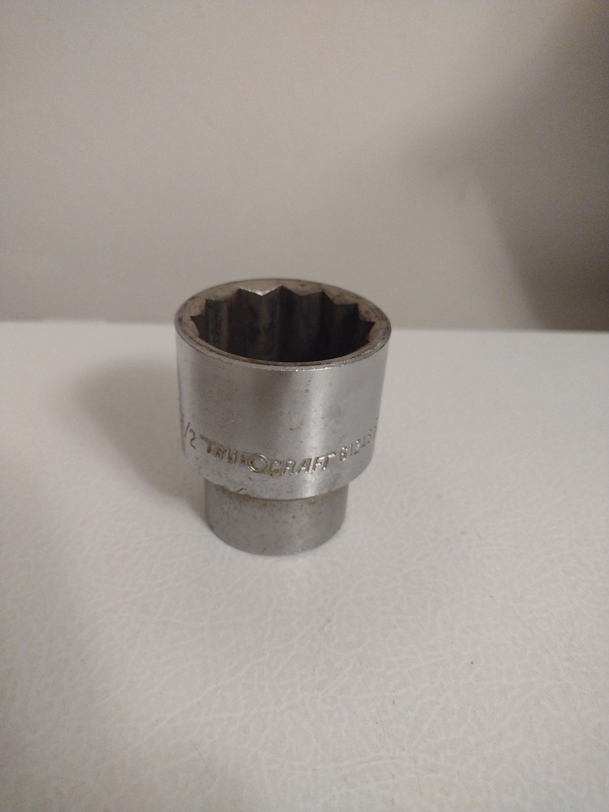 Vtg True-Craft 1-1/2″ Jumbo Socket 3/4″ Drive 12pt # 61248 Japan Chrome Vanadium