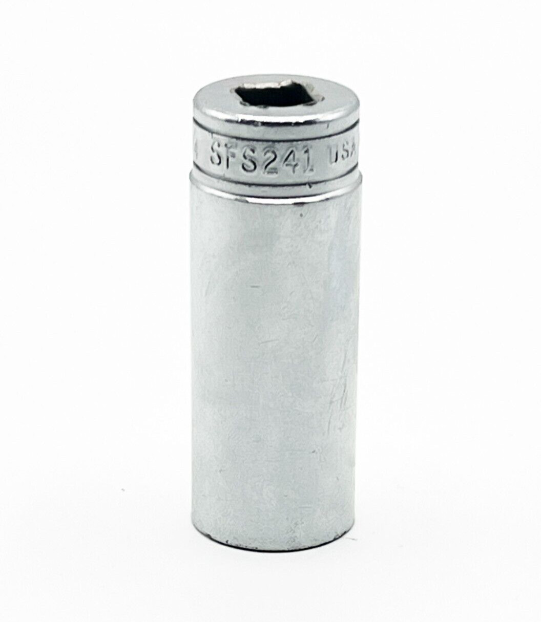 Snap-On SAE 3/4″, 6-Point, 3/8″ Drive Flank Drive® Deep Socket #SFS241, USA