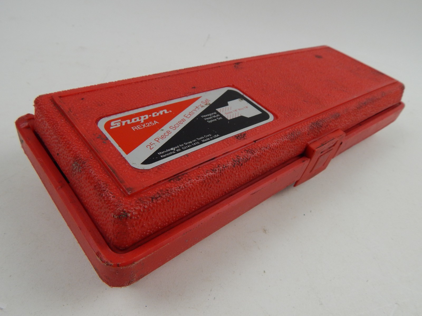 Snap-on REX25A 16 of 25-Piece Set Screw Extractors – Missing Most Small Sizes