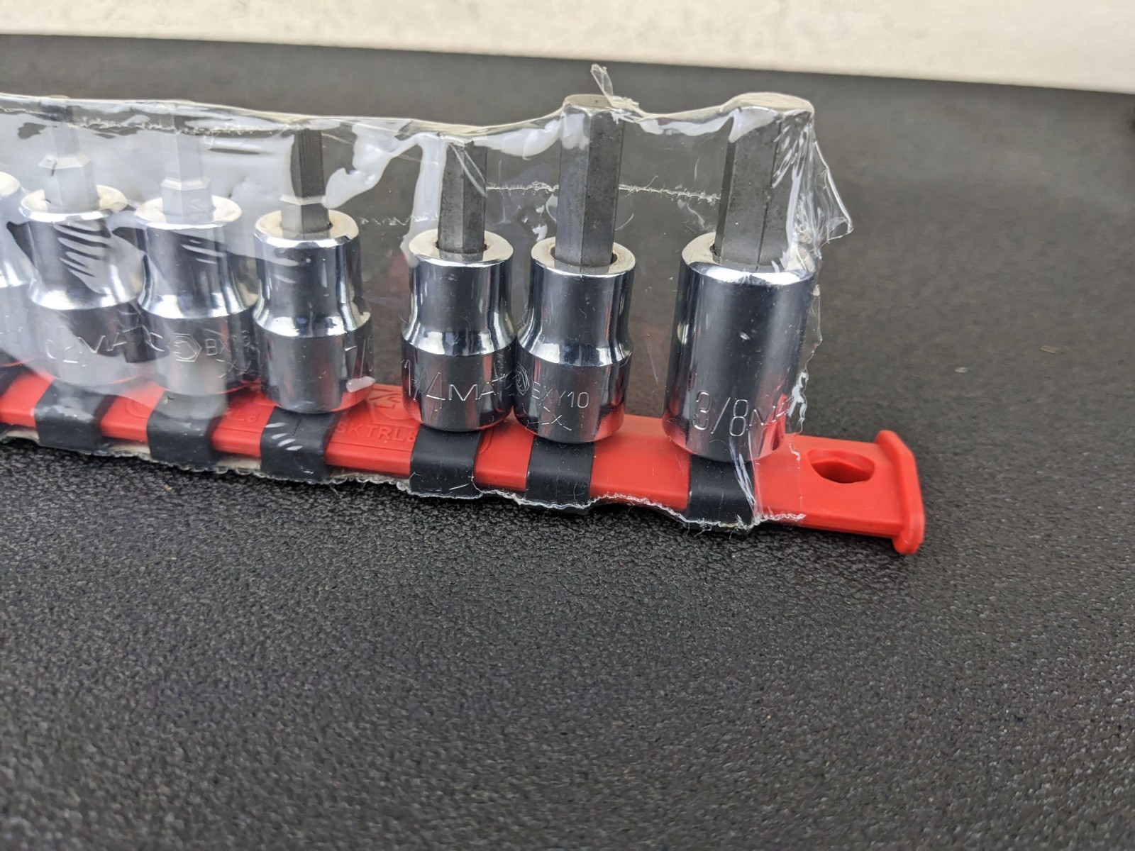 #bp124 Matco Tools NEW SBXY8R 3/8″ Dr Hex Socket Driver Set 1/8″-3/8″ USA