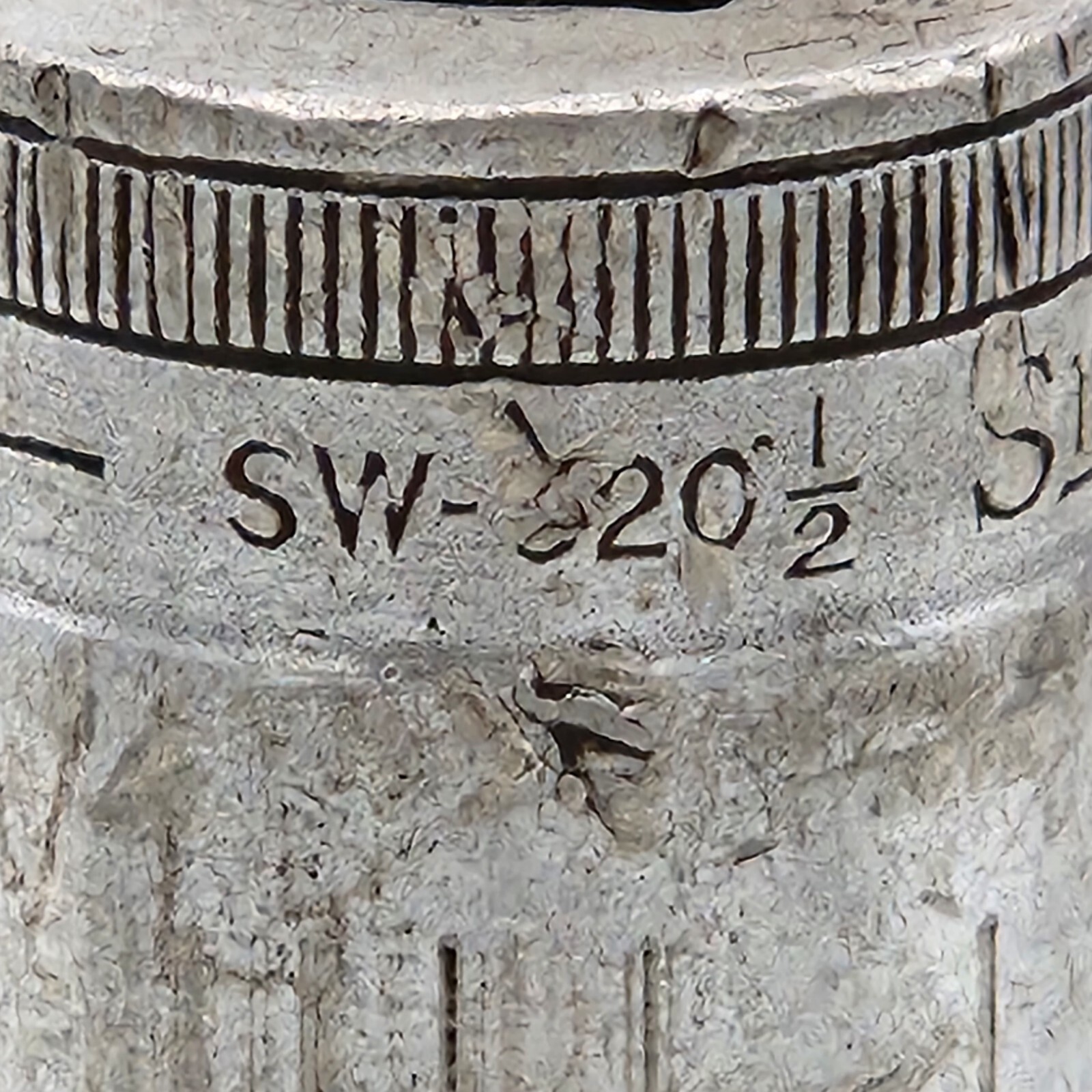 Vintage Snap-On SW320 1/2″ Drive 1″ 12 Point Socket USA Tool