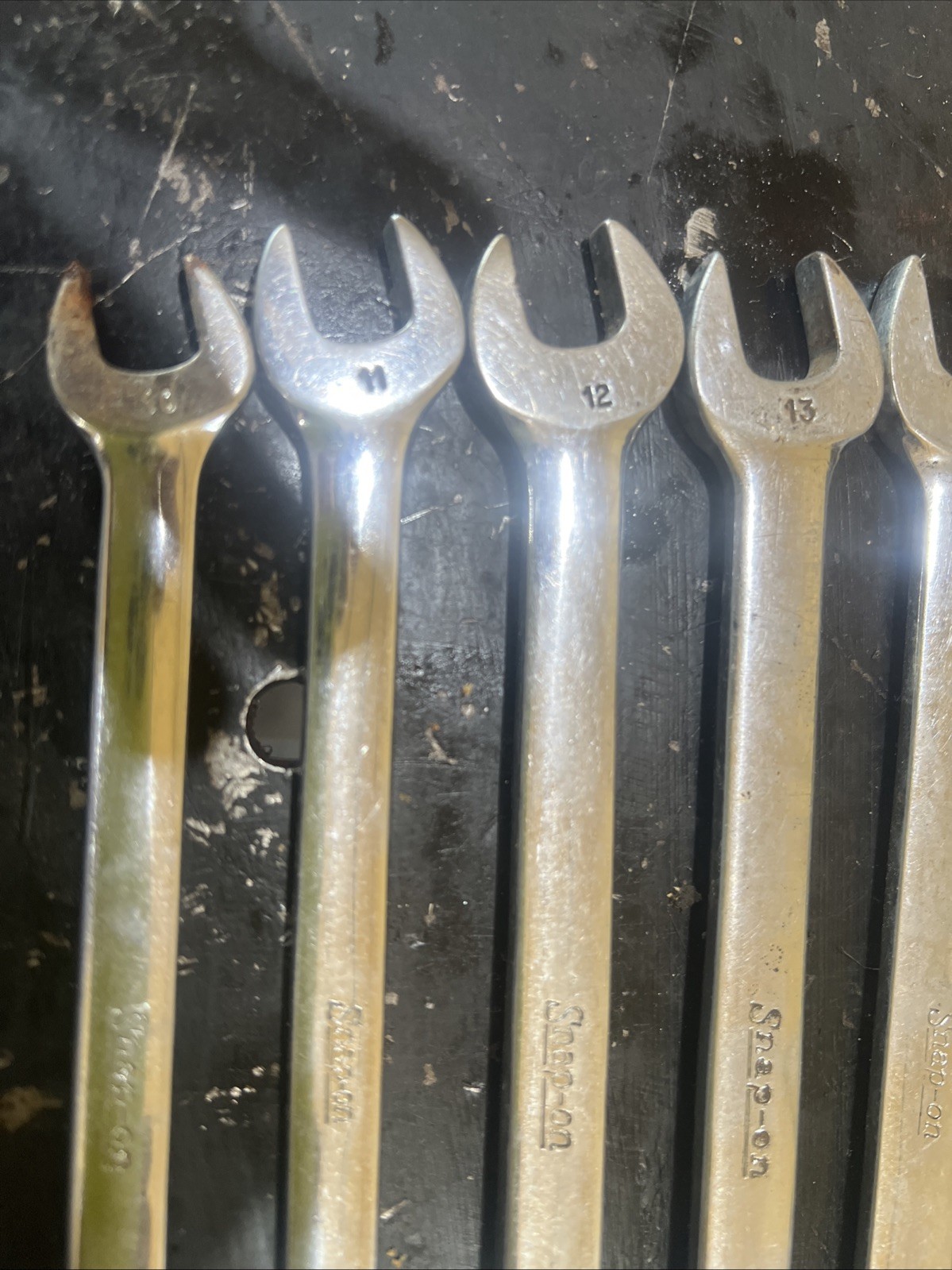 Snap On OEXM 10 Piece Metric Wrench Set 10mm-19mm