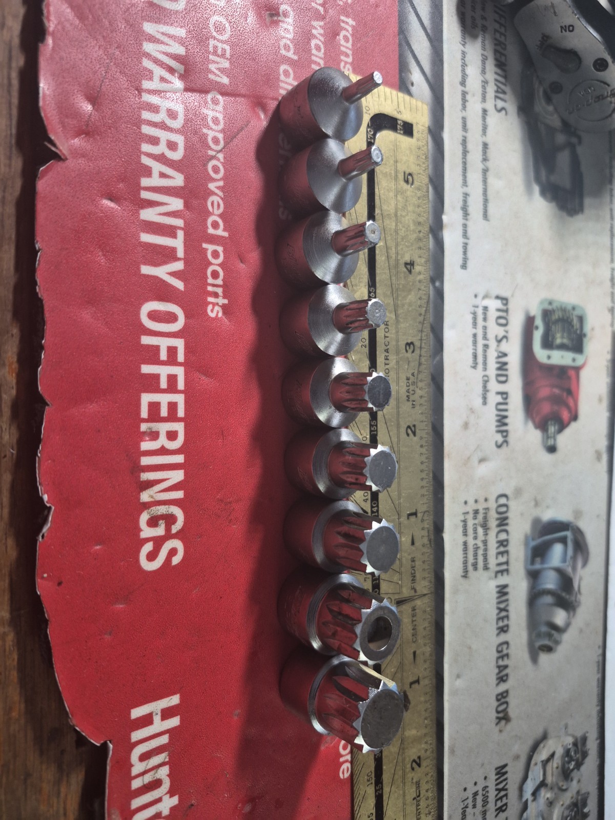 Blue-Point pc 3/8″ Drive Metric Triple Square XZN Stubby Socket Set BLPXZNM389
