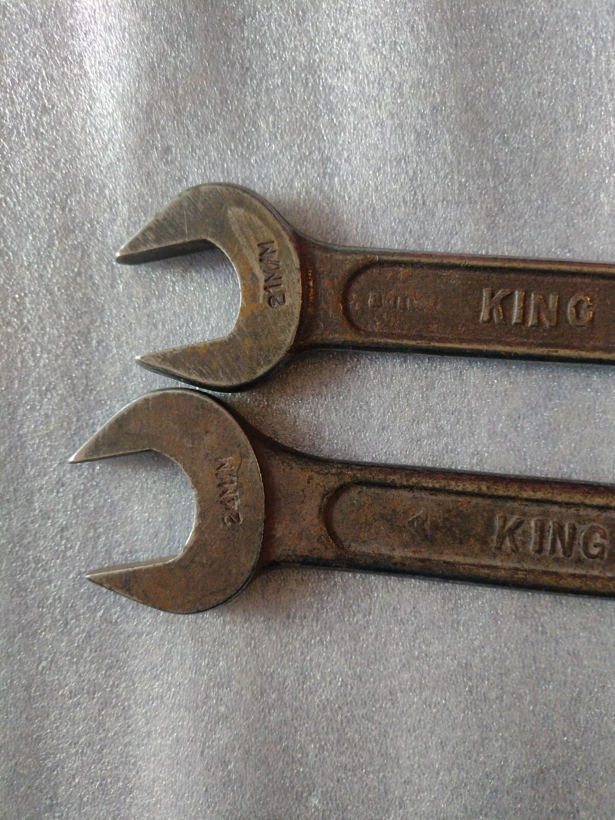 King Dick ODM SPANNERS TOOLKIT Wrenches sizes- 26×24 & 23x21MM British made