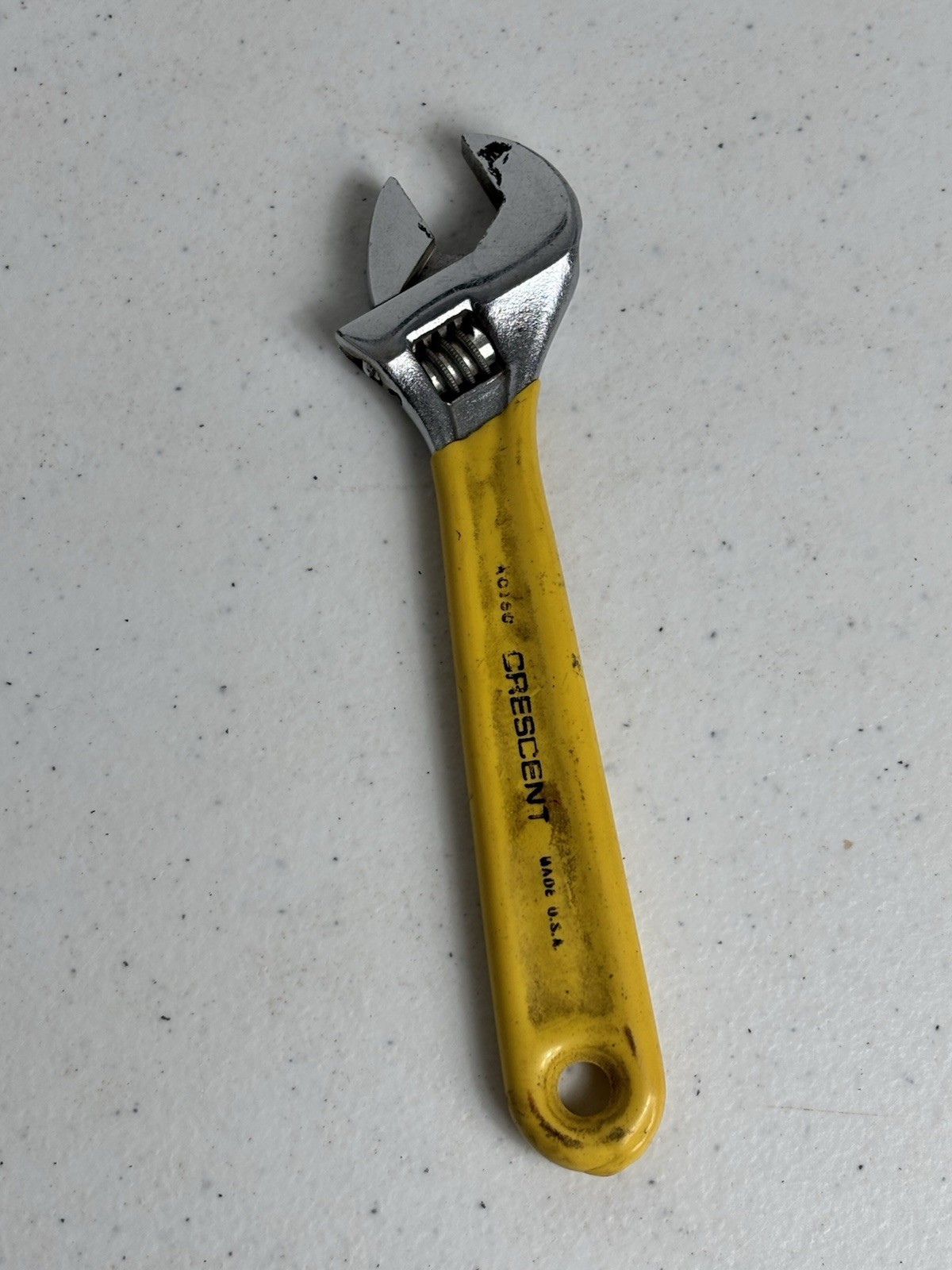 Crescent Tools USA (RARE YELLOW Grip) AC150 6″ Crescent Adjustable Wrench
