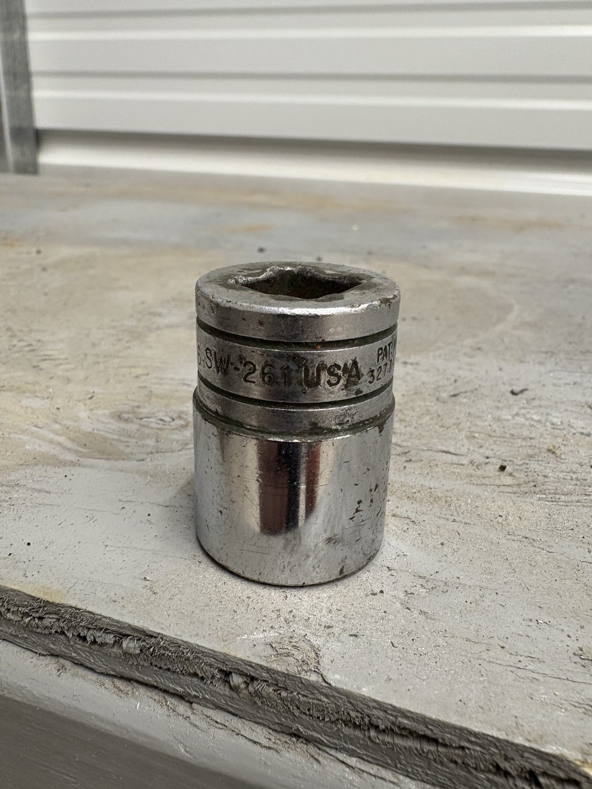 Snap On Tools Shallow SW-261 Socket 13/16″. 12 Point. 1/2″ Drive. SAE