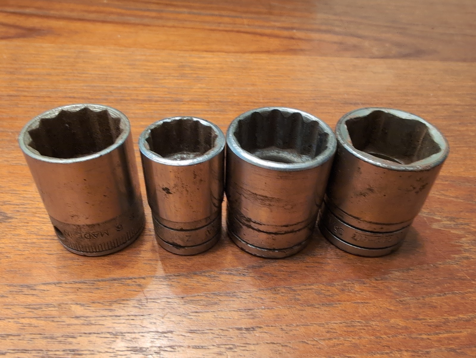 Snap-on Mixed Lot of various 1/2″ Drive Sockets 12pt 6pt Sae