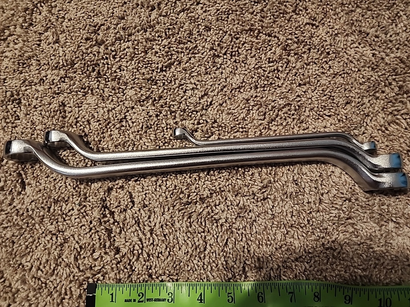 ProAmerica Offset Wrench Lot Box End 15/16-1, 3/4-7/8, 3/8-7/16 – Made In USA