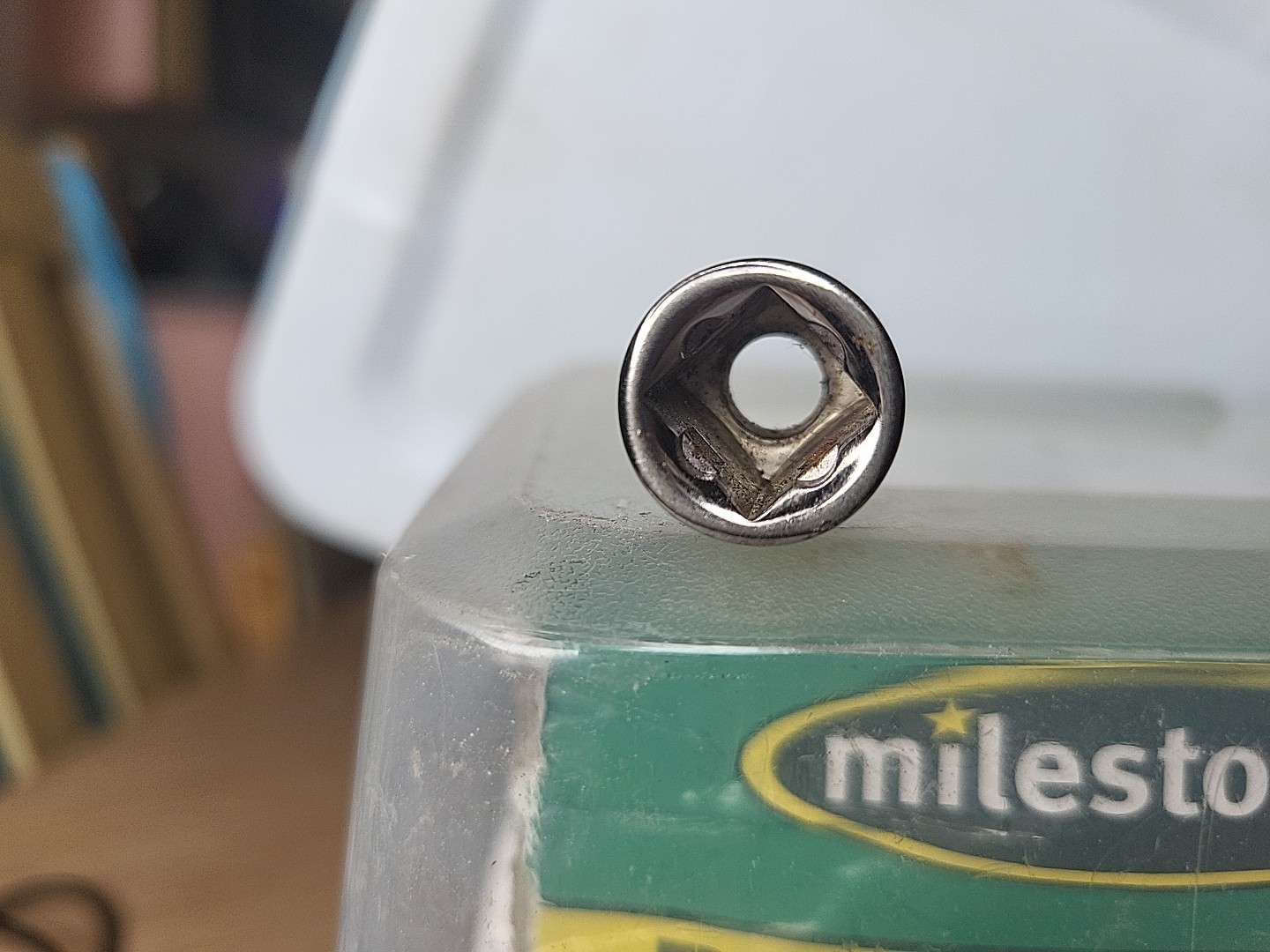 Vintage Craftsman 3/8″ Drive 9mm 6 Pt Shallow Socket Inverted G2 43541 USA