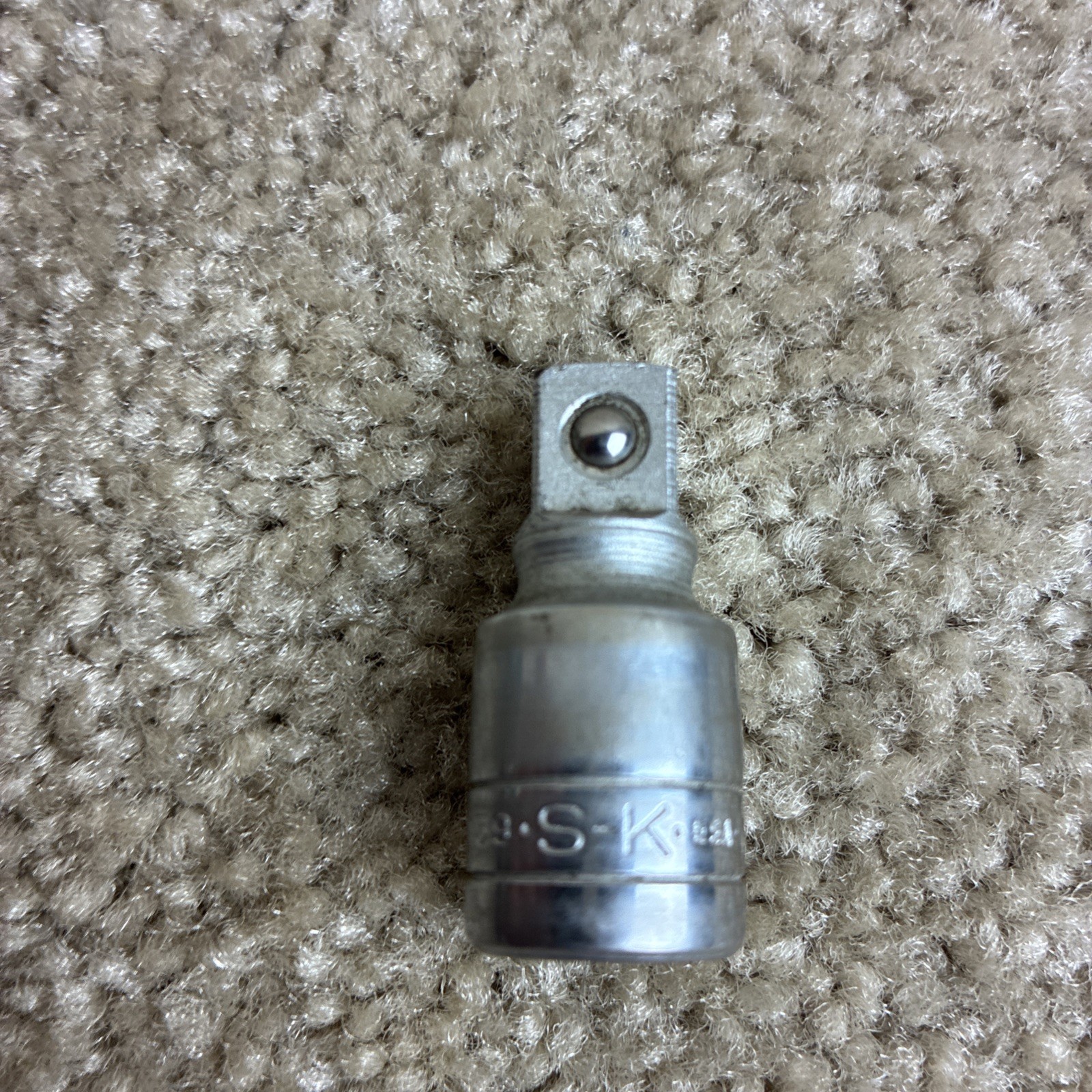 S-K 9pc.SAE Deep Socket Set w/Ratchet