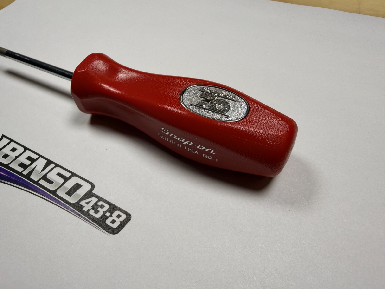 Snap-on Tools RARE 70th Anniversary Hard Grip #1 Phillips Screwdriver SDDP31