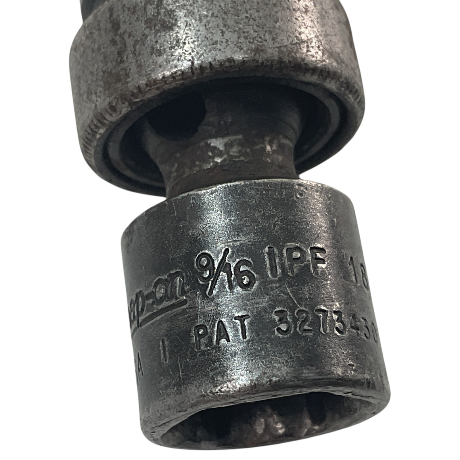 Snap-on Impact Swivel Socket 9/16″ 6 Point 3/8″ Drive IPF18 Sold As Pictured