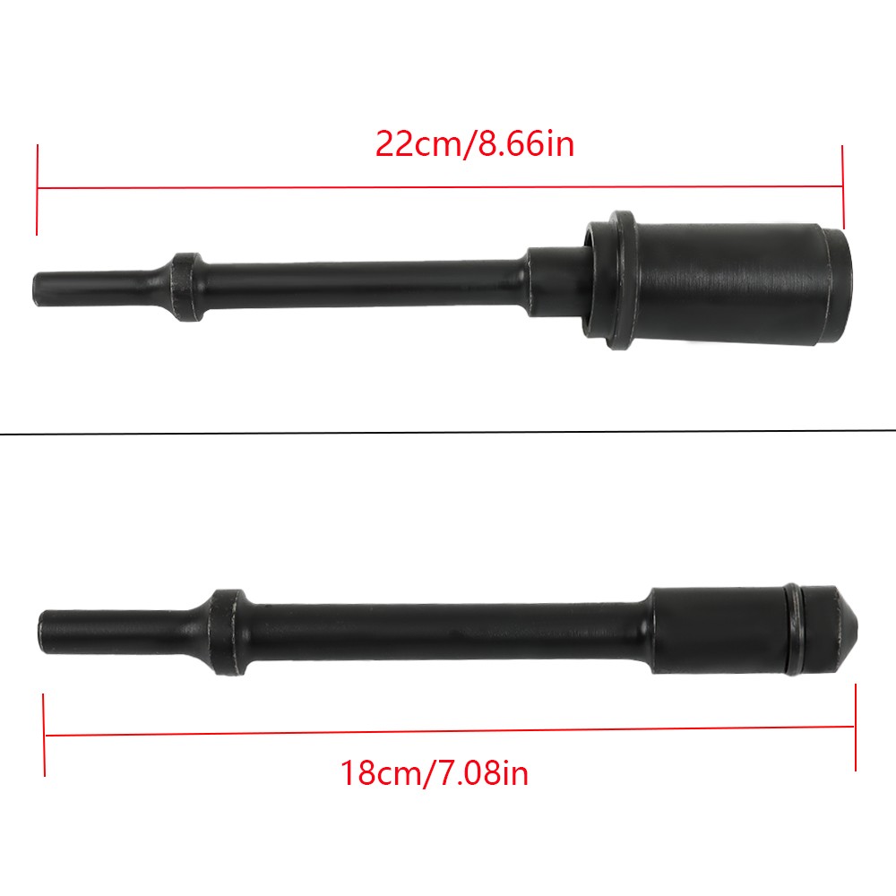Labwork 29450 Black Steel 1-3/8″ Truck Anchor Pin Bushing Kit with 7»