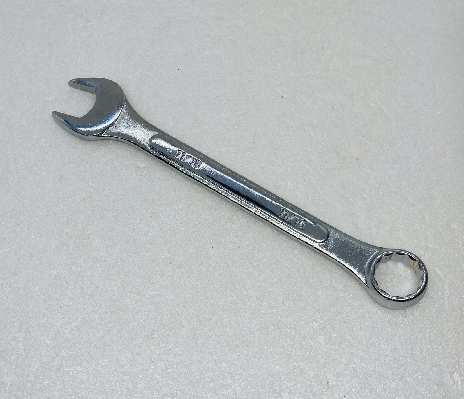 Vintage Drop Forged Open End Wrench 11/16” Taiwan 7.5” T1