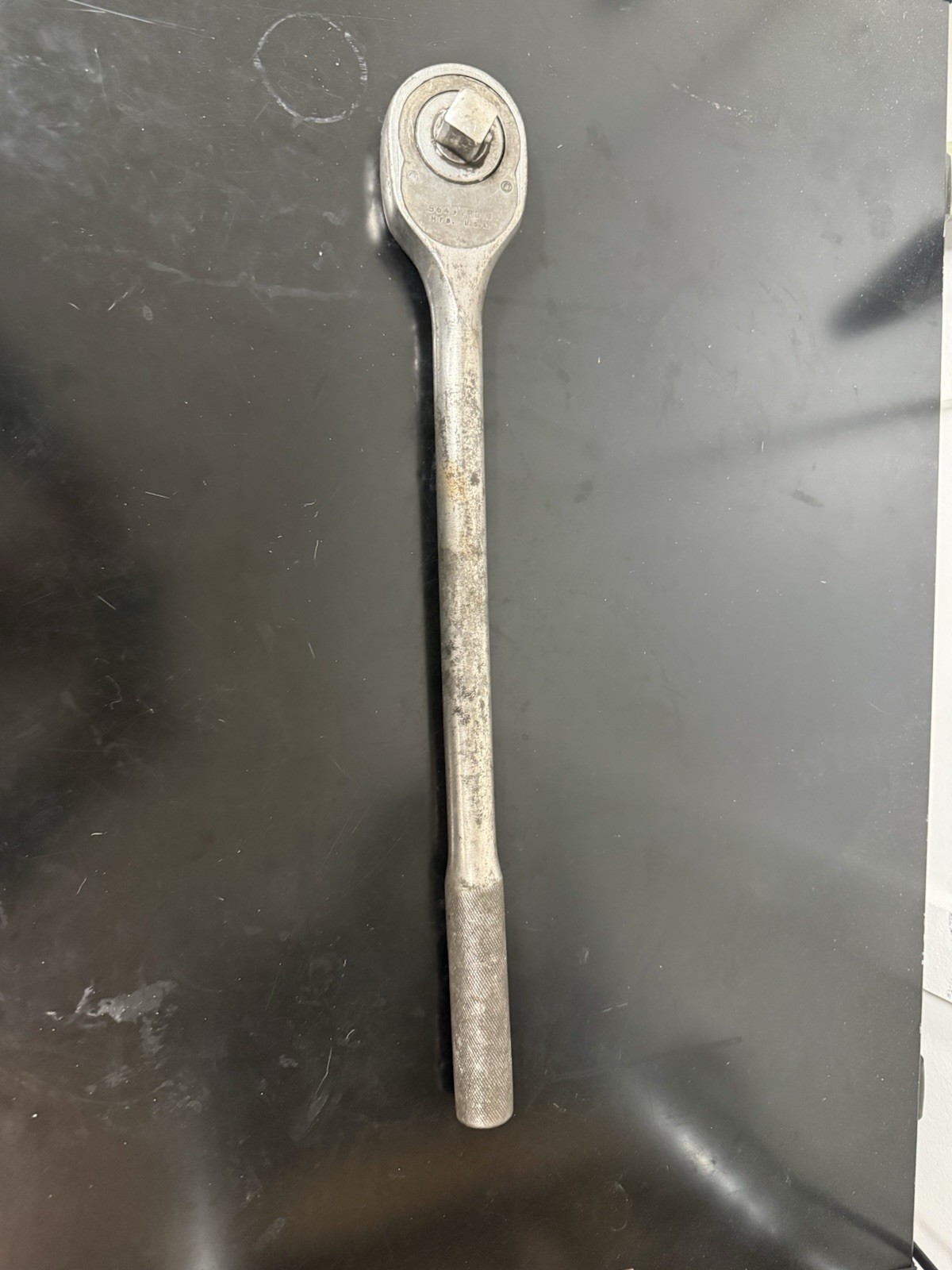 PROTO 3/4″ Drive Ratchet Straight Handle 5649 USA 20” Long – NEEDS REPAIR