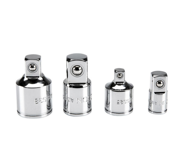ICON Professional Socket Adapter Set 4 Piece Chrome Moly Steel A123US-4 Sizes