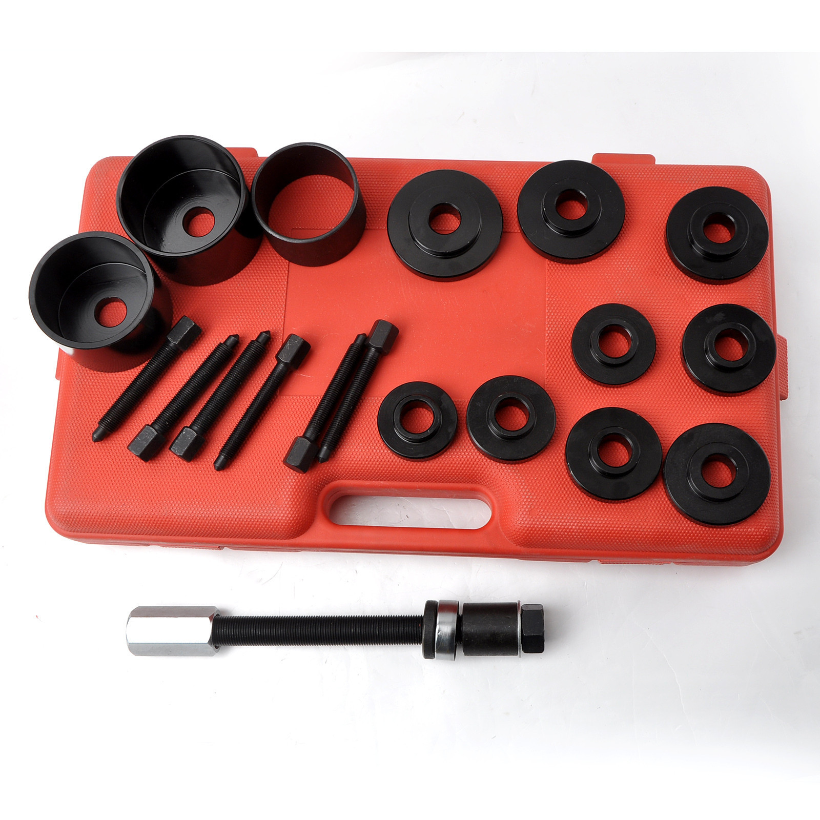 Front Wheel Drive Bearing Puller Hub Removal Car Kit 2-3/16″ to 3-19/32″ Drift