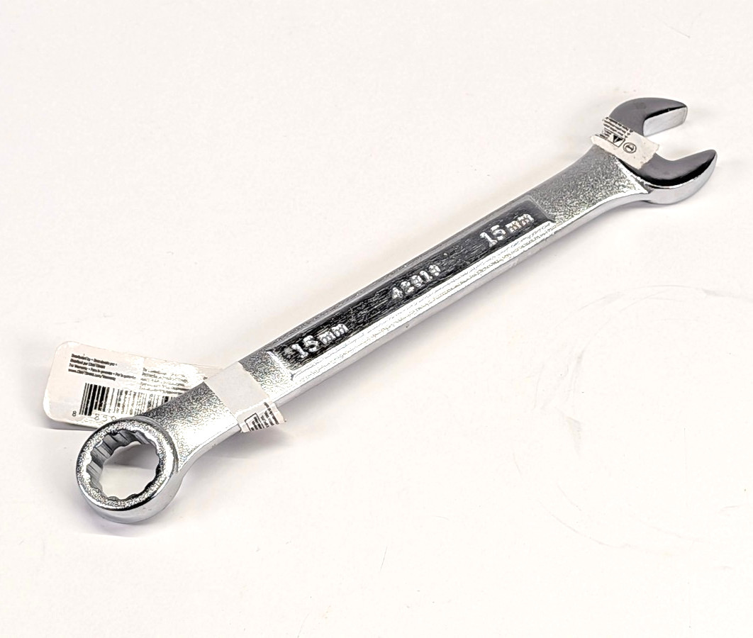 Craftsman 15mm 12pt Combination Wrench Metric Open Box End USA