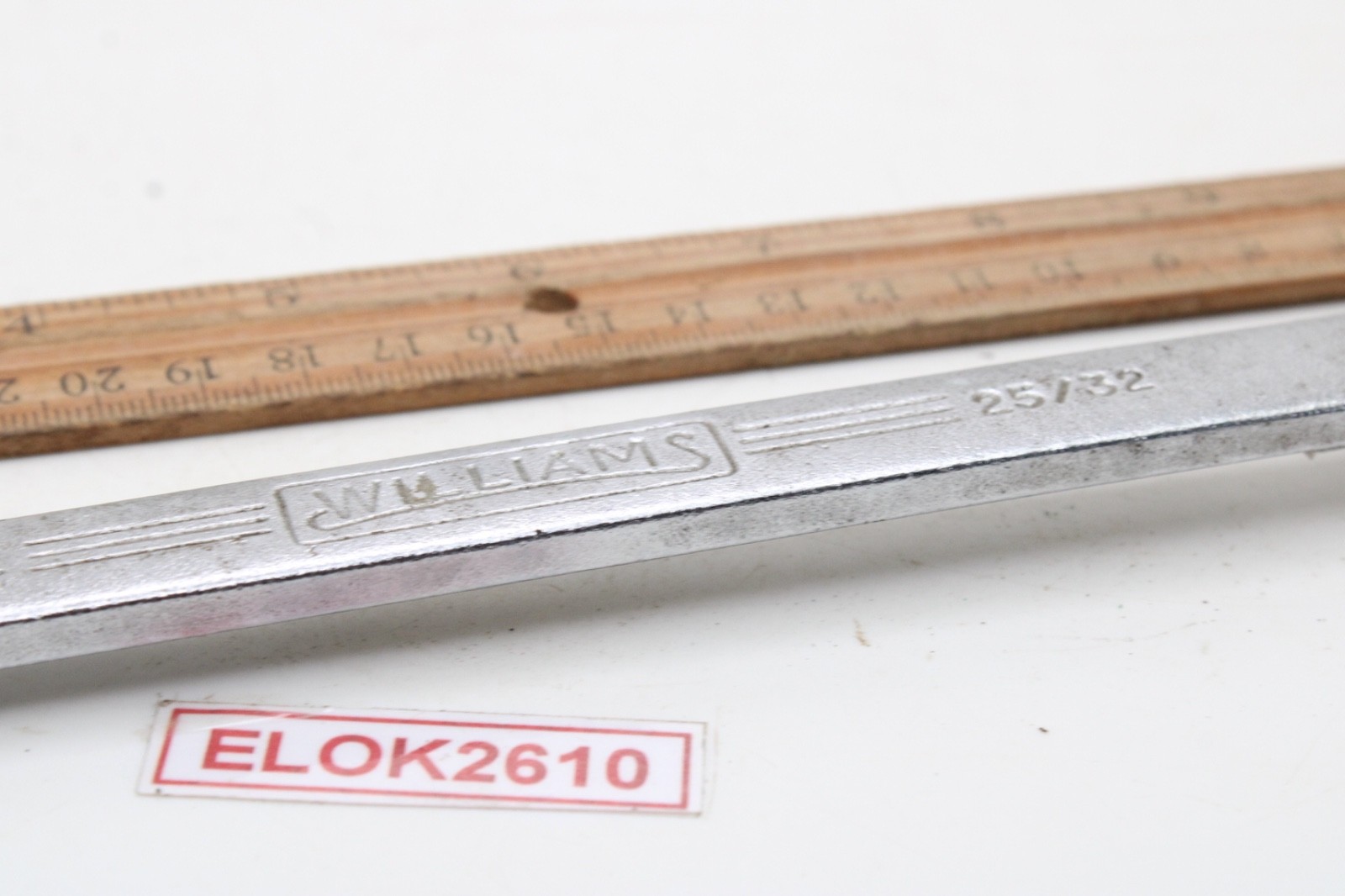 Williams 1166A Superrench 25/32” 12 Point SAE Combination Wrench 11-3/8″ USA