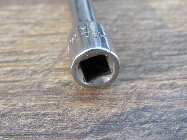 MAC TOOLS M2E 1/4″ DRIVE 2″ EXTENSION M2 E 2 INCH CHROME EXT NICE USED