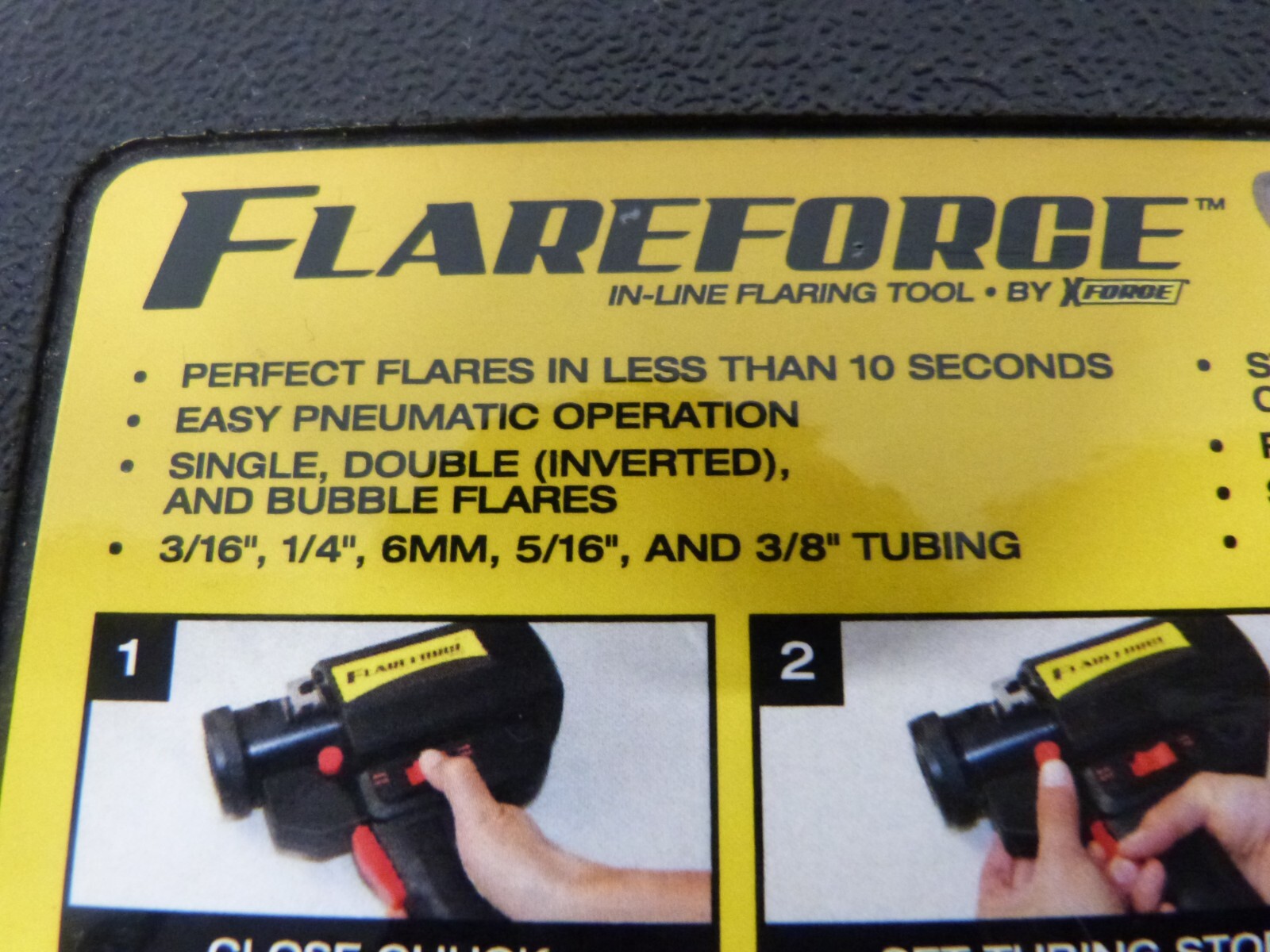 AGS Flareforce FF-1 Pneumatic Flaring Tool Kit