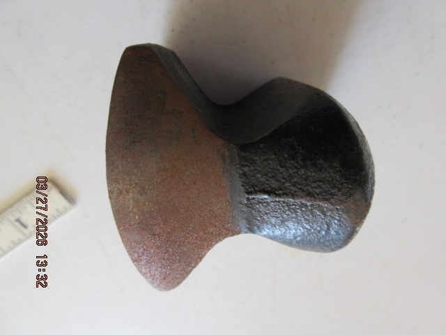 Vintage Auto Body Fender Repair Curved Hand Dolly Anvil Dollie