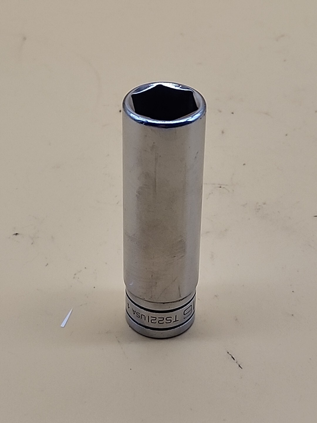 Snap- On Tools TS221 11/16″ SAE Flank Drive Deep Socket 1/2″ Drive 6 Point USA
