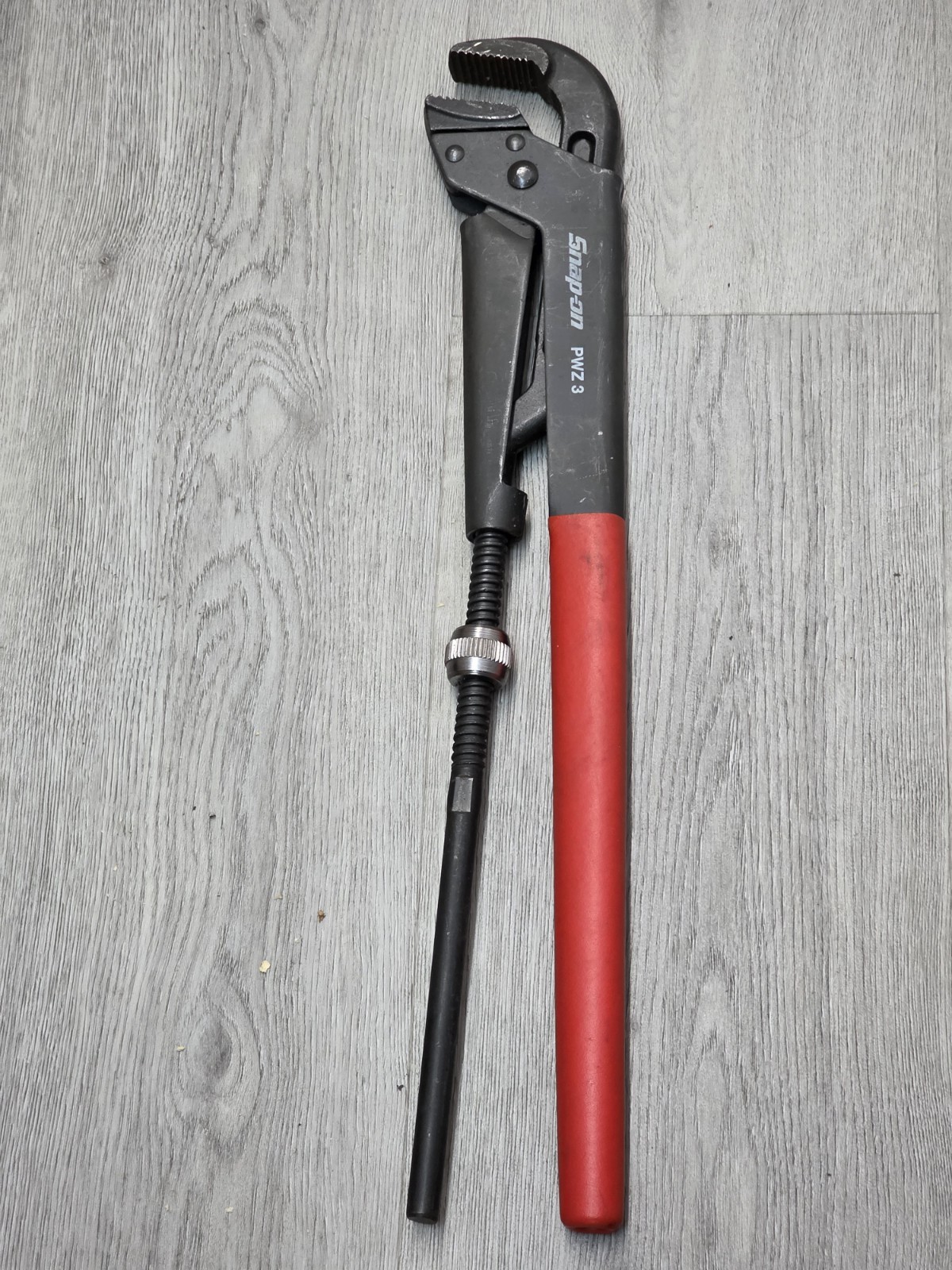 Snap-on PWZ3 adjustable plier wrench heavy-duty 21-1/2 NOS Red