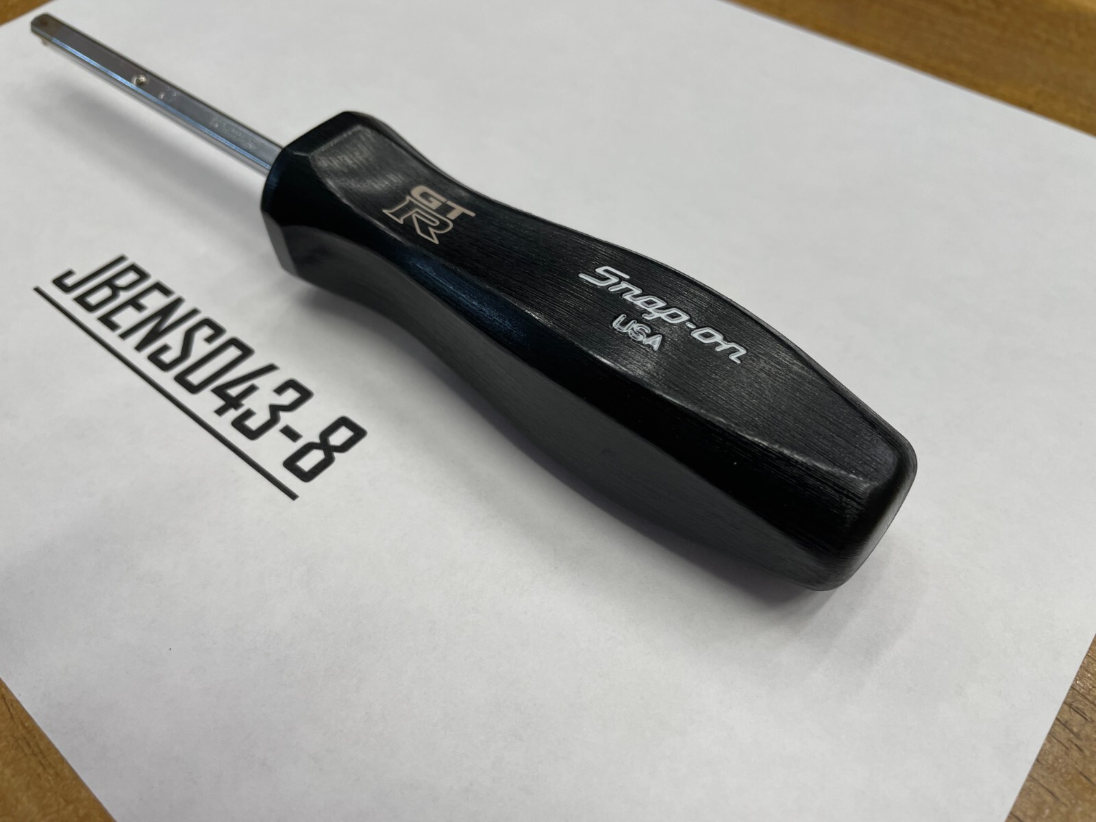 Snap-on Tools NEW RARE «GTR» Edition Interchangeable Blade Screwdriver SDDD42