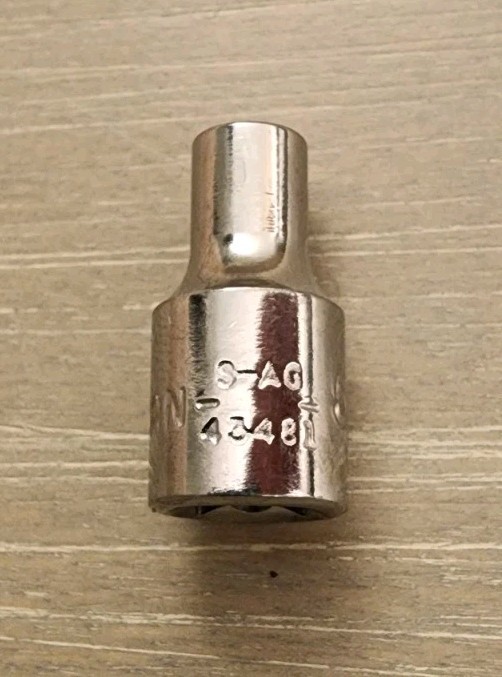 Craftsman 5/32″ Socket 6 Point 1/4″ Drive S-AG 43481
