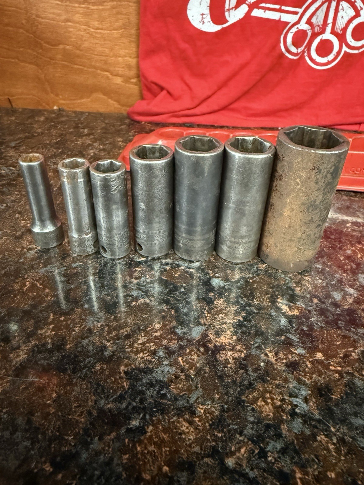 Snap-On IMPACT Socket Set 3/8 Drive SAE AND METRIC (LOOK) PAKTY225 SIMF(M)
