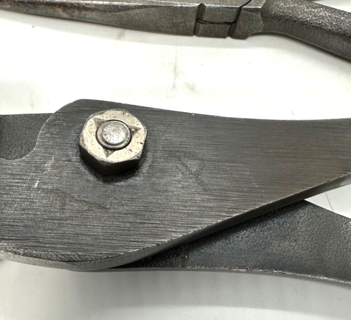 Snap On Tools Set Pliers Needle Nose Adjustable Slip Joint Groove Lot 7.5″ Long
