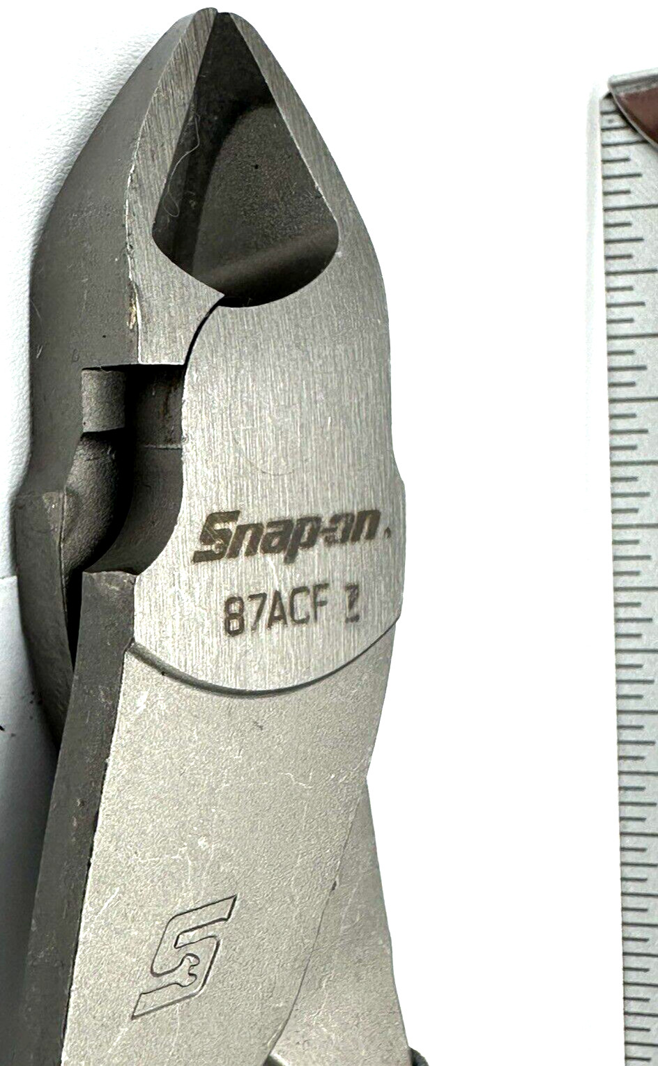 SNAP ON TOOLS USA GREEN Soft Grip 7″ VECTOR EDGE Diagonal Cutter 87BCF G NEW